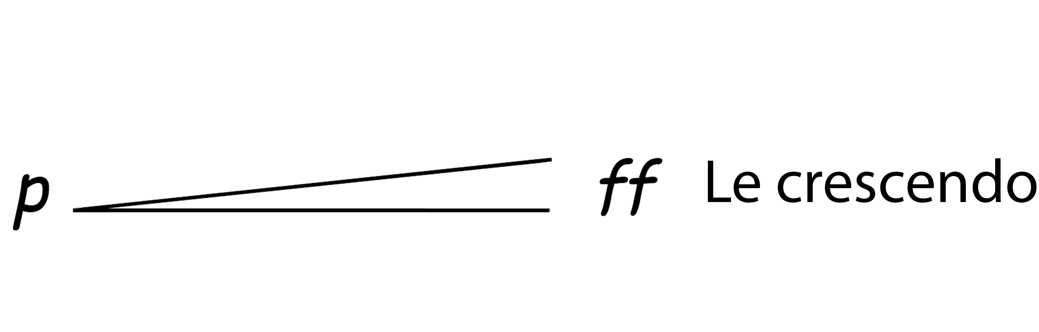 le crescendo